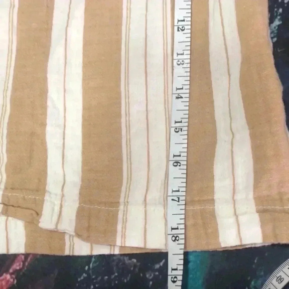 Old navy‎ plus size 4X khaki and white soft pull on shorts - Picture 5 of 6